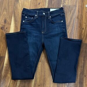 rag & bone Midnight Blue Straight Jeans